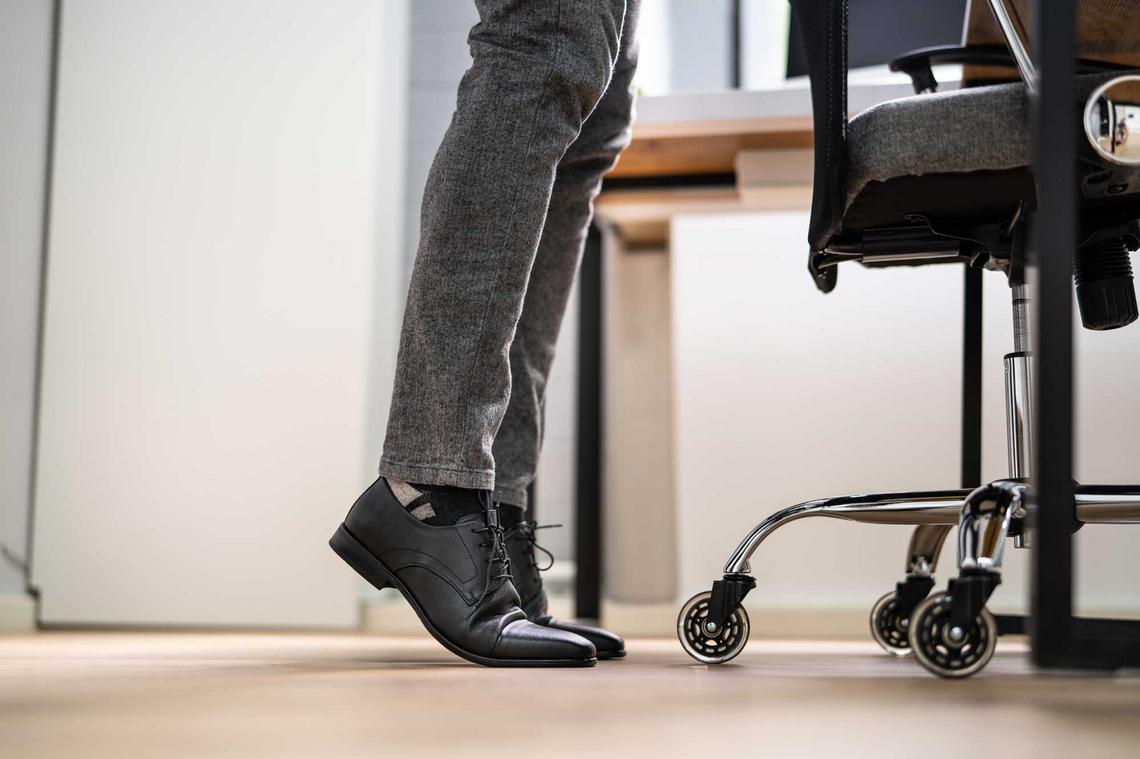 Mini-Workout Fersen- und Zehenheben